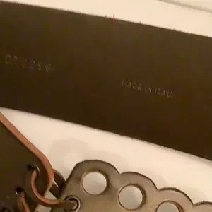 Accessories | Valentino Wide Cut Out Belt With Jeweled 